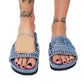Women’s Denim Slippers