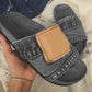 Women’s Denim Slippers