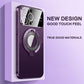 Magnetic Frosted Phone Case with Stand for iPhone 11/12/13/14/15