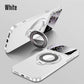 Magnetic Frosted Phone Case with Stand for iPhone 11/12/13/14/15