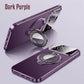 Magnetic Frosted Phone Case with Stand for iPhone 11/12/13/14/15