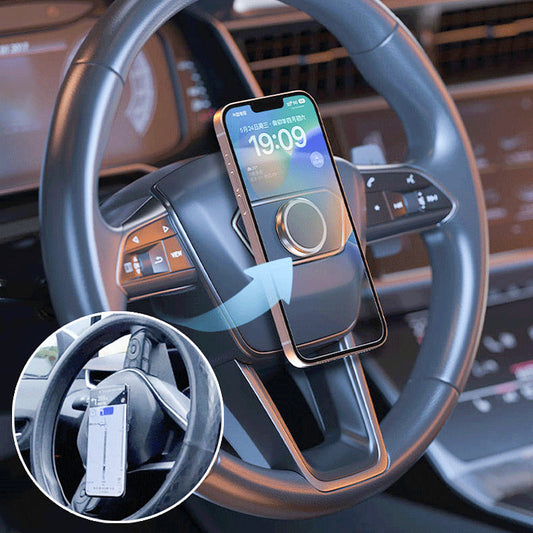 Magnetic Phone Holder Steering Wheel Mount