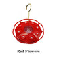 Outdoor Hanging Hummingbird Feeder with 8 Feeding Ports
