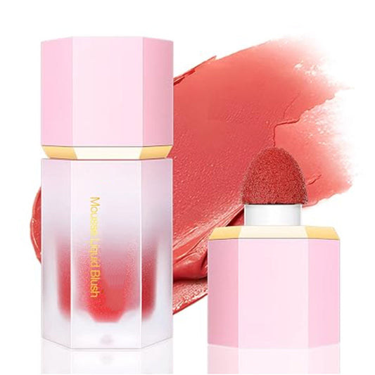 Smooth Liquid Face Blush with Air Cushion Applicator