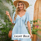 Elegant Deep V Neck Bow-Tie Mini Dress