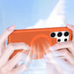 Magnetic Breathable Mesh Phone Case for Samsung