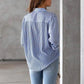 Women Casual Striped Shirt