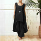Irregular Sleeveless Loose Two Piece Set