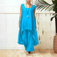 Irregular Sleeveless Loose Two Piece Set