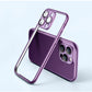 Bumper Case with Camera Lens Protector for iPhone Series