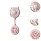 Cute Mini Folding Fan With Suction Cup