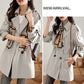 ✨Free Shipping✨ Fashionable High-End Women's Windbreaker With Mid-Length Lapel