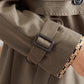 ✨Free Shipping✨ Fashionable High-End Women's Windbreaker With Mid-Length Lapel