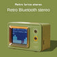 Vintage Bluetooth Speaker & Clock