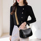 Women's PU Leather Handbag with Zipper Closure