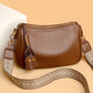 Women's PU Leather Handbag with Zipper Closure