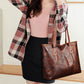 Women's Trendy PU Leather Shoulder Bag