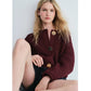 💖Limited Sale 50% OFF💖Women's Fashion Cut-Out Knitted Cardigan