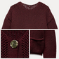 💖Limited Sale 50% OFF💖Women's Fashion Cut-Out Knitted Cardigan