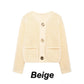 💖Limited Sale 50% OFF💖Women's Fashion Cut-Out Knitted Cardigan