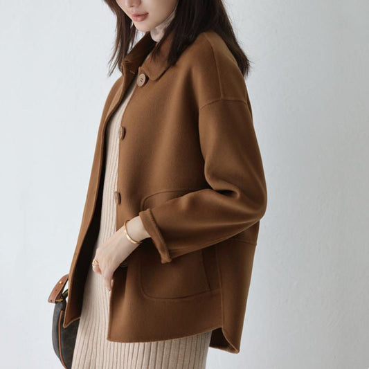 Women's Fashionable and Warm Lapel Coat