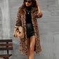 Women's Warm Leopard Print Faux Fur Coat