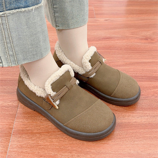 Women's Thickened Warm Slip-On Shoes