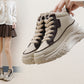 Women's Winter Lace-Up High Top Platform Sneakers
