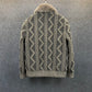 Men's Fashion Knit Lapel Warm Jacket