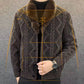 Men's Fashion Knit Lapel Warm Jacket