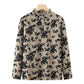 Middle-Aged Women's Printed Pullover