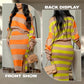 Women's Color Block Striped Sweater Dress