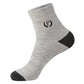 Men's Moisture-Wicking Anti-Odor Mid-Calf Sport Socks 5 Pairs