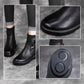 Women's Faux Leather Zipper Ankle Boots