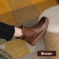 Women's Faux Leather Zipper Ankle Boots