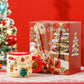 Christmas Ceramic Mug Set with Magnetic Decor