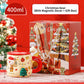 Christmas Ceramic Mug Set with Magnetic Decor