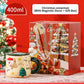 Christmas Ceramic Mug Set with Magnetic Decor