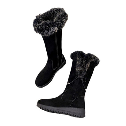 Women's Convenient Warm Anti-Slip Wear-Resistant Mid-Calf Boots