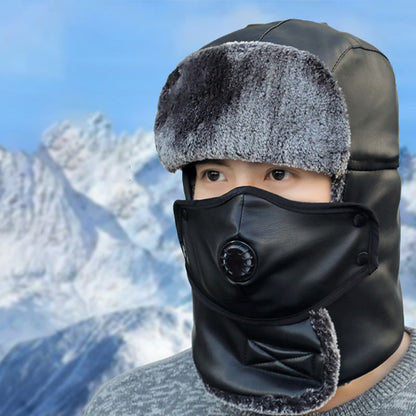 Windproof Warm Riding Mask with Anti-Fog Lenses