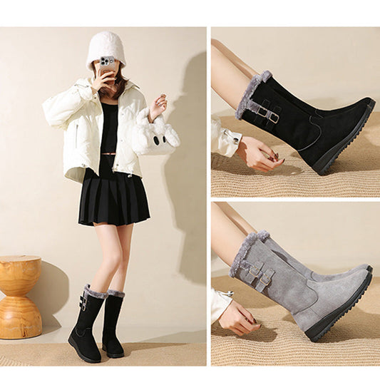 Women’s Fashion Mid-Calf Snow Boots