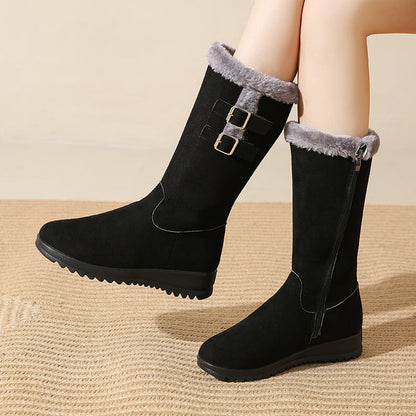 Women’s Fashion Mid-Calf Snow Boots