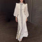 Women’s Temperament Half-turtleneck Maxi Dress with Pockets