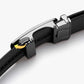 Men's Crocodile Pattern Belt with Automatic Buckle