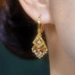 Women's Fashion Elegant Rhombus Earrings