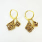 Women's Fashion Elegant Rhombus Earrings