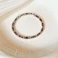 Women's Elegant Purple Zirconia Bracelet