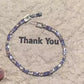 Women's Elegant Purple Zirconia Bracelet