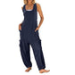 Women's Sleeveless Baggy Jumpsuit