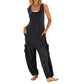 Women's Sleeveless Baggy Jumpsuit